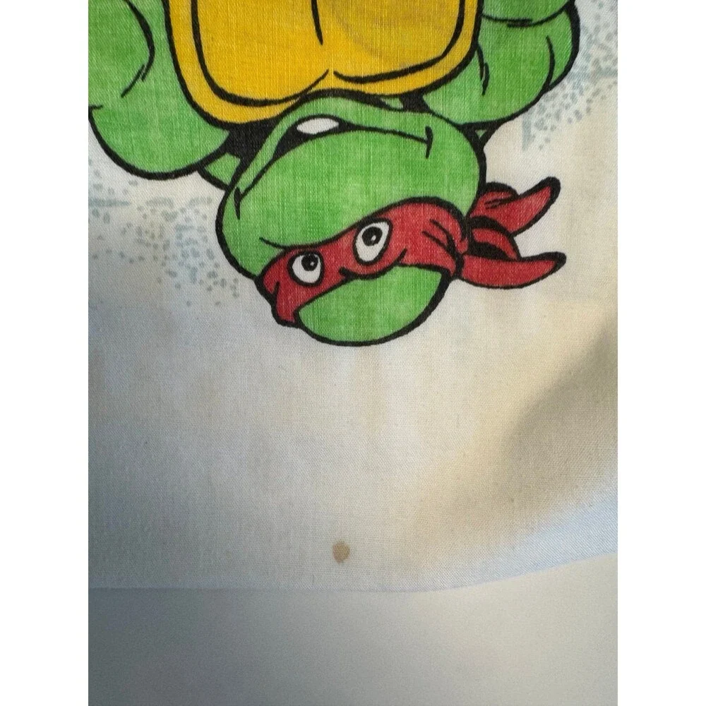 Vintage 1990 Mirage Studios Teenage Mutant Ninja Turtles 2 Standard Pillow Cases